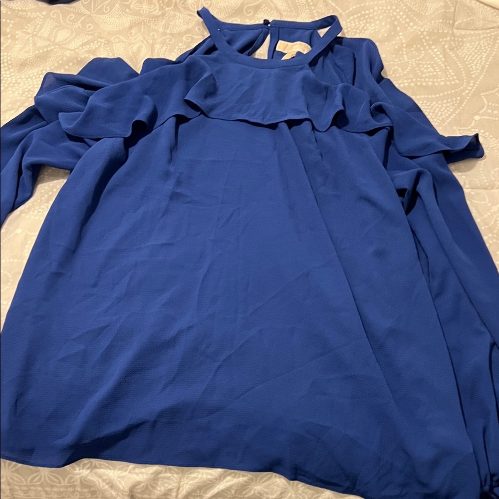 Michael Kors Cobalt Blue Top